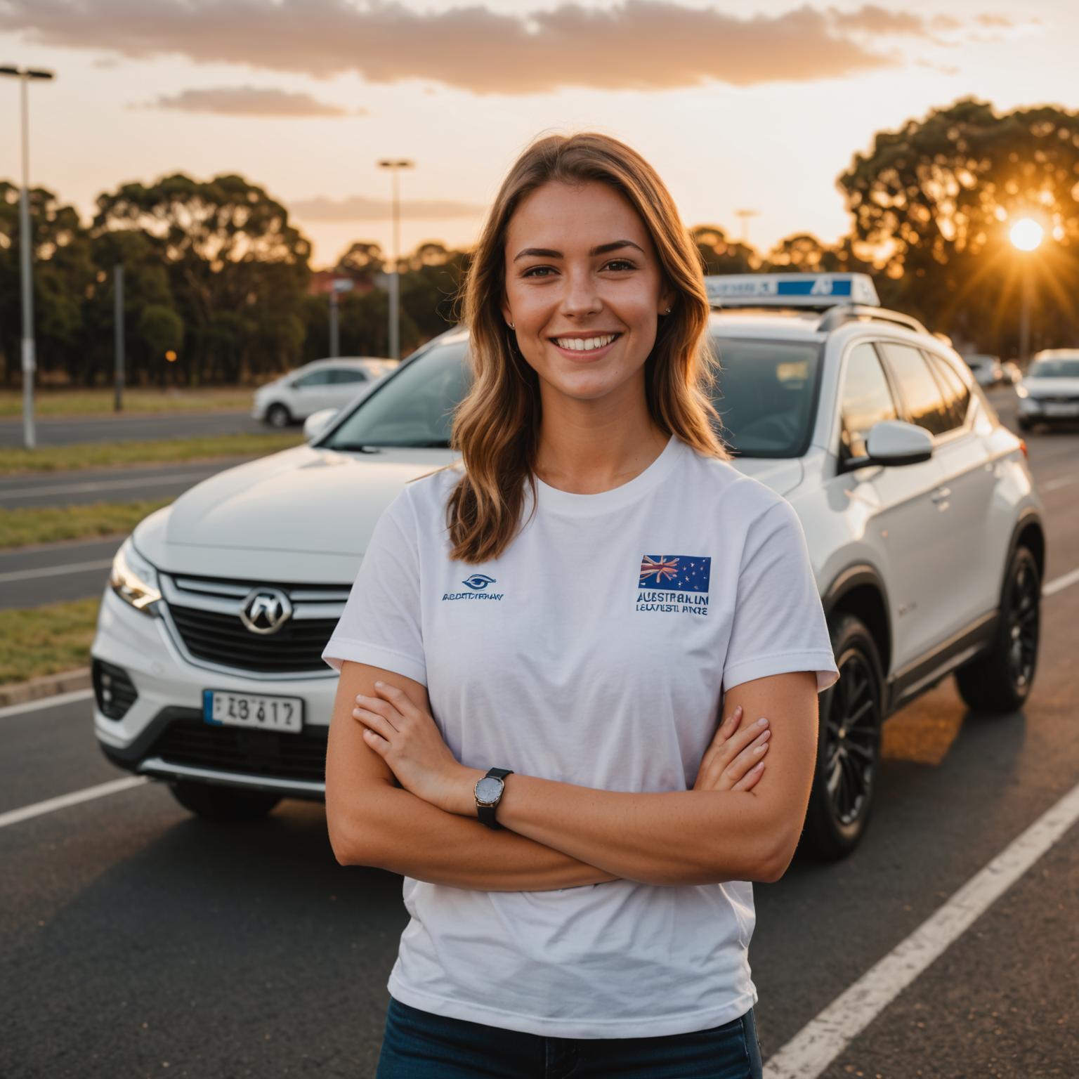 Happy student holding a passed test certificate